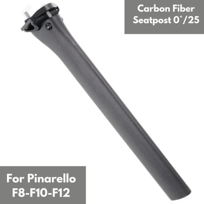 SEATPOST KOCEVLO CARBON AERO ROADBIKE FOR F8 F10 F12 FRAME 340MM 0 / 25 DEGREE ORIGINAL DAN TERPERCA