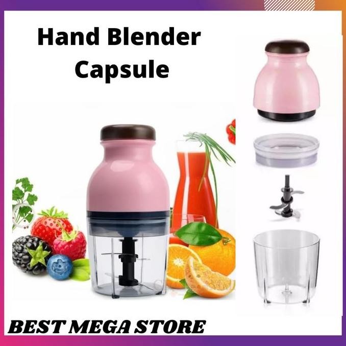 

Terlaris Capsule Cutter Blender Bentuk Kapsul Serbaguna Food Chopper/Foodcutter