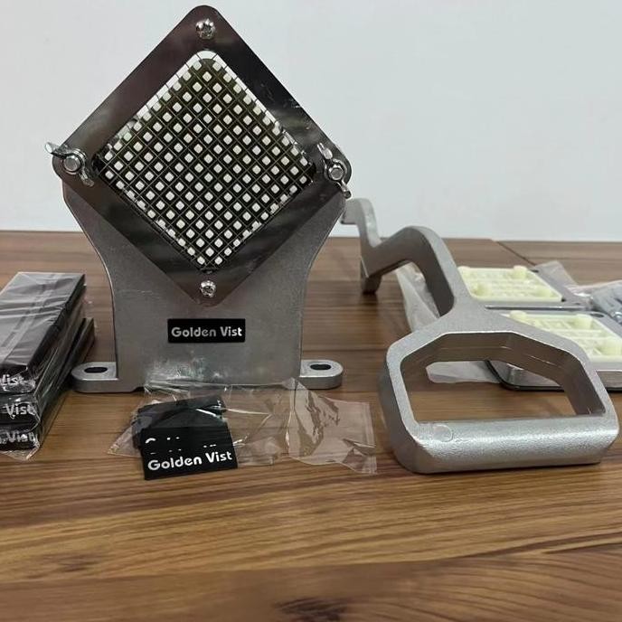 

Terlaris Alat Pemotong Kentang Goreng Stainless / Potato Chip Cutter