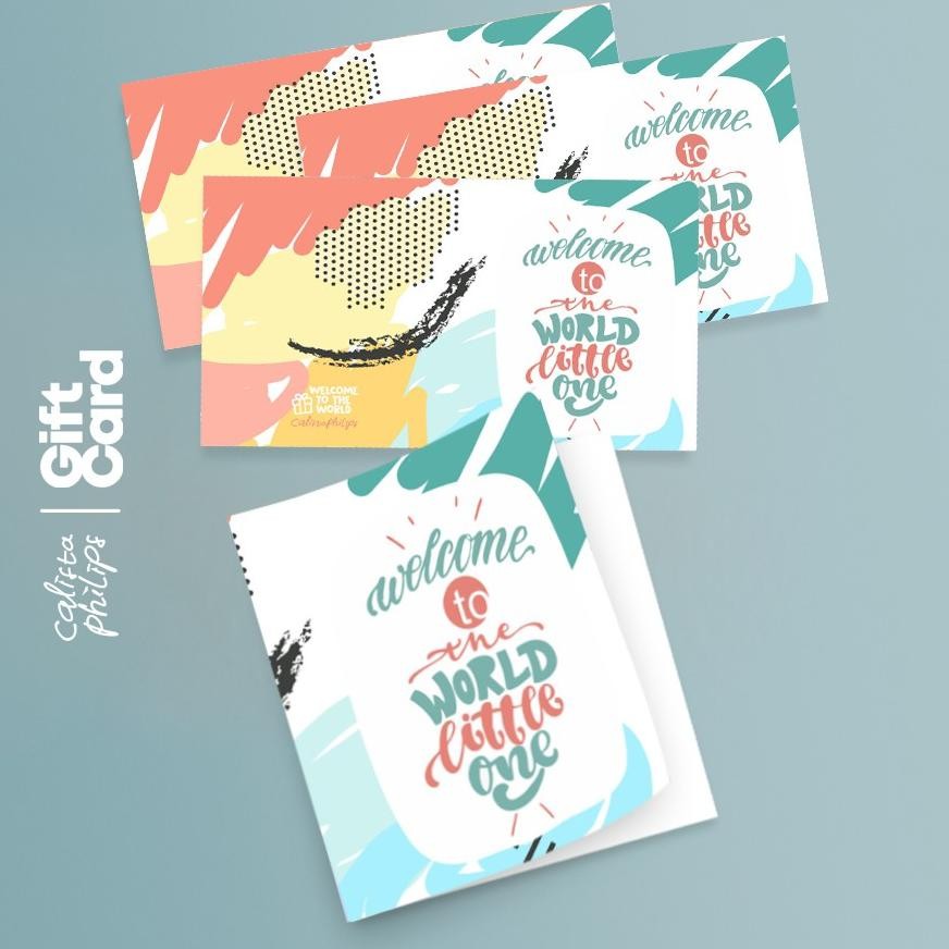 

Diskon Gift Card Welcome To The World Little One Gc005 Prermium