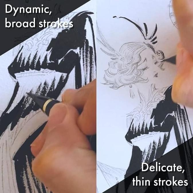 

New Product - Kuretake Brush Pen No. 13 Mannen Mouhitsu Dt140-13C/Iktb Kiarastoreku