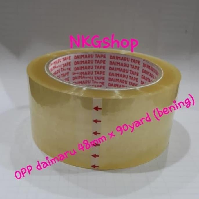 

New Product - Super Promo !! Lakban Daimaru 2" 48Mm X 90Yard (1Dus = 72Roll) Kiarastoreku