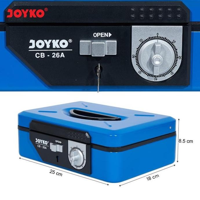

New Product - Cash Box Kotak Uang Kotak Kas Joyko Cb-26A Kiarastoreku