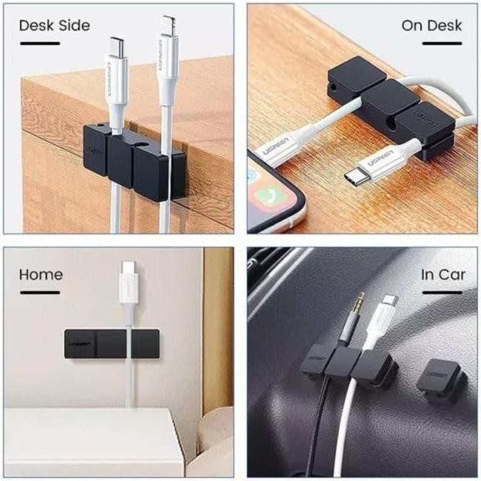 

New Product - Ugreen Cable Organizer Perapi Penjepit Kabel Clip Holder Rubber Kiarastoreku