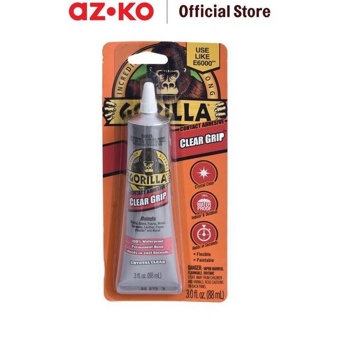 

New Product - Azko Gorilla 88 Ml Lem Grip Flexible Clear Kiarastoreku