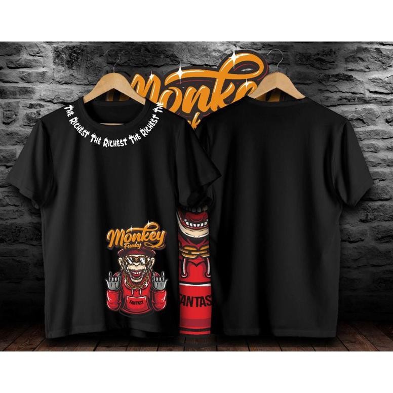 Promo Kaos Distro Monkey Funky Cen789