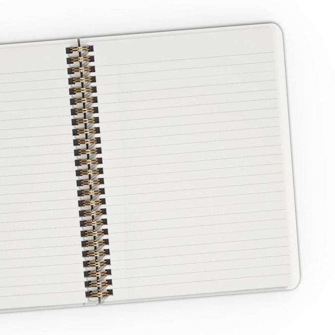 

New Product - A5 Sprial Notebook Spiral Flower Petals Kiarastoreku