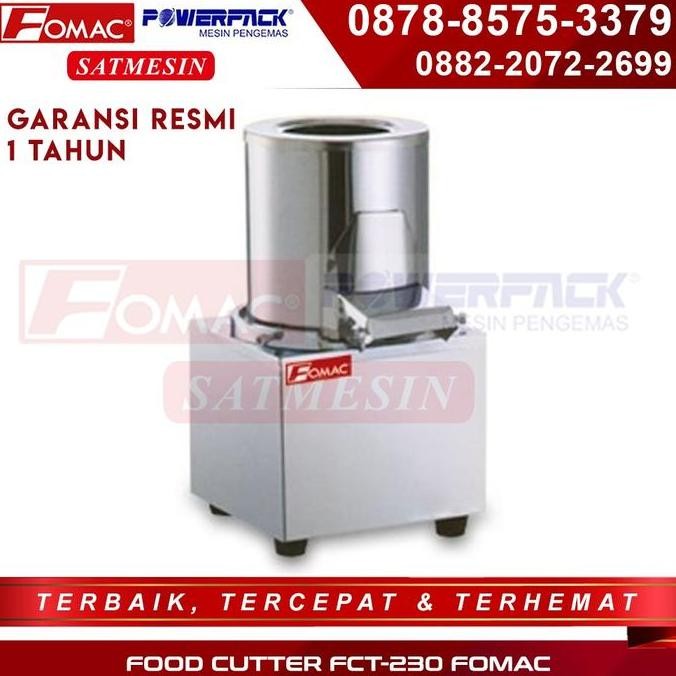 

Terlaris Mesin Giling Cabai Jadi Sambal Food Cutter Fct-230 Fomac