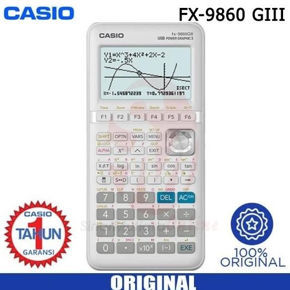 

Kalkulator Casio Fx 9860-Giii-Sd Graphic Scientific Ilmiah Co