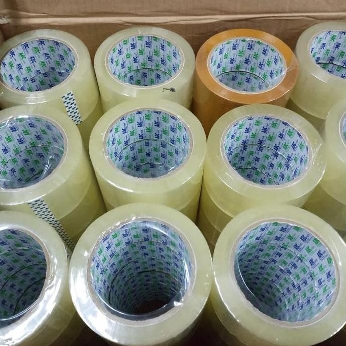 

New Product - Lakban Bening/Coklat Kualitas Premium 48Mm X 100 Yard / Slop Isi 6Roll Kiarastoreku