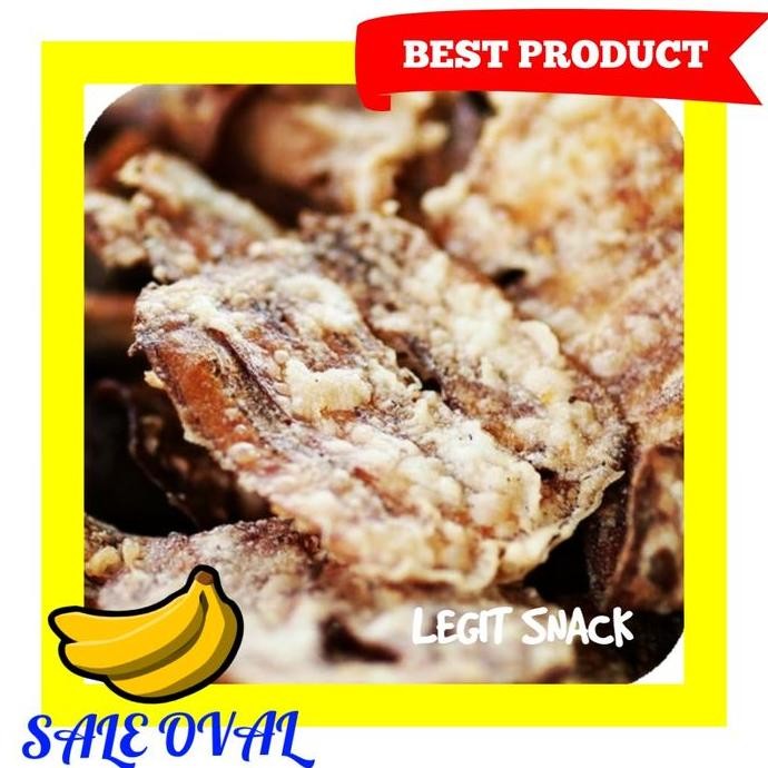 

Sale Pisang Oval / Keripik Pisang Saleh Bulat Lebar / Kripik Pisang