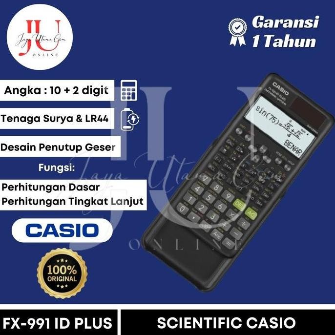 

New Product - Calculator Casio Fx 991 Id Plus Original Kiarastoreku