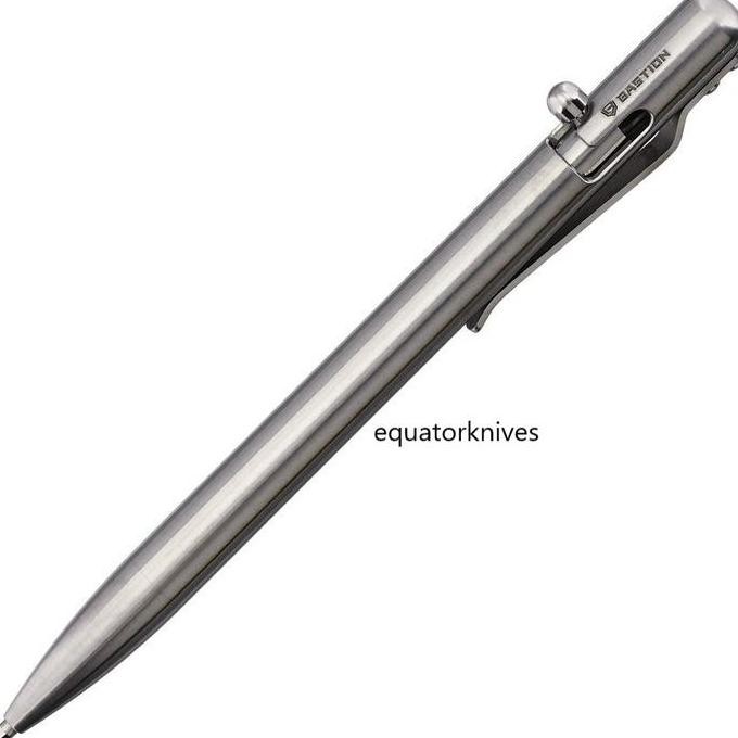 

Bstn257 Bastion Bolt Action Pen-Slim Titanium Co