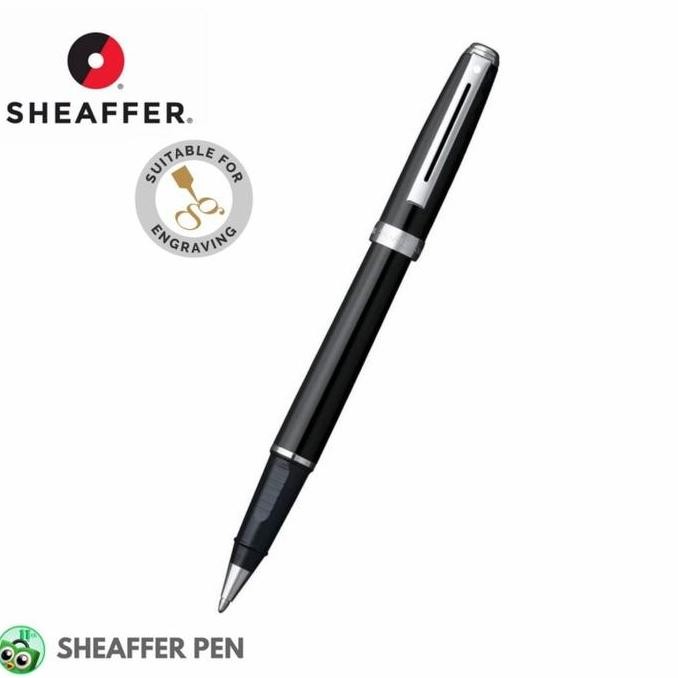 

Sheaffer Prelude Black Laque Featuring Nickle Plated Trim Rollerball Co