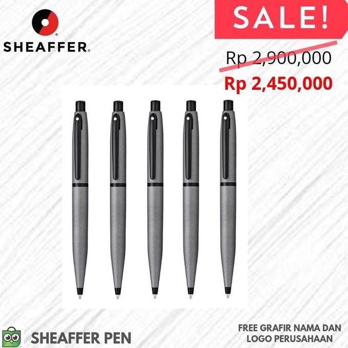 

Sheaffer Vfm Gun Metal Gray 5Pcs Ballpoint - Corporate Gifts Co