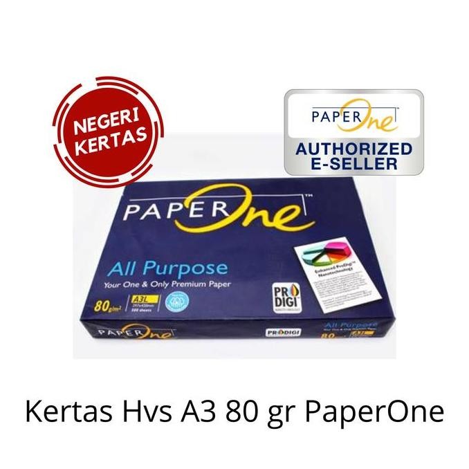 

New Product - Kertas Hvs A3 80 Gr Paperone Kiarastoreku