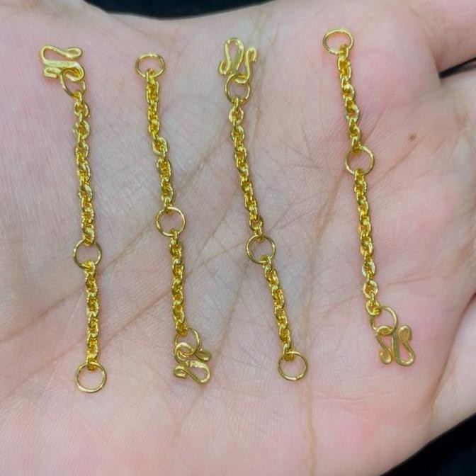 Pengait Gelang Pengait Kalung Sambungan Gelang Sambungan Kalung Emas Muda Co