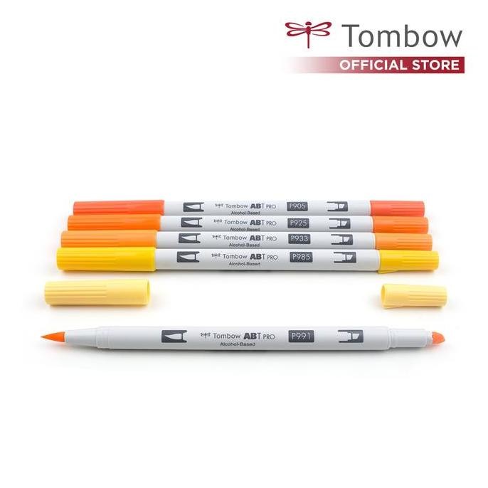 

New Product - Tombow Dual Brush Pro Orange Blends, 5Pcs Kiarastoreku