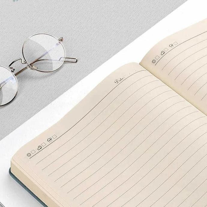 

New Product - Buku Catatan Harian Notebook Cover Kulit Magnetic Notepad A4 Kiarastoreku
