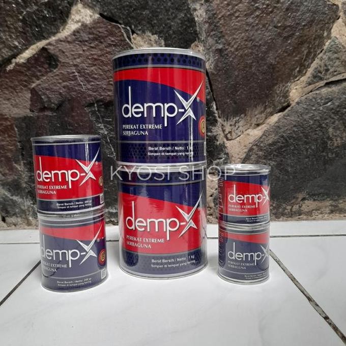 

New Product - Lem Perekat Extreme Serbaguna Demp-X Dempx 2Kg Basah Dalam Air Kiarastoreku