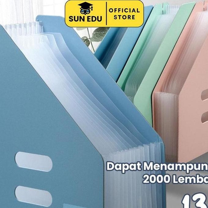 

Standing File A4/ File Folder Document Bag/ Tas Dokumen File 13 Sekat Stationery Box File Tas Berkas Co