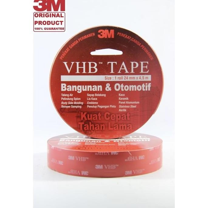 

New Product - Doubletape Automotive 3M Vhb Tape 24Mm X 4,5 M Original Kiarastoreku
