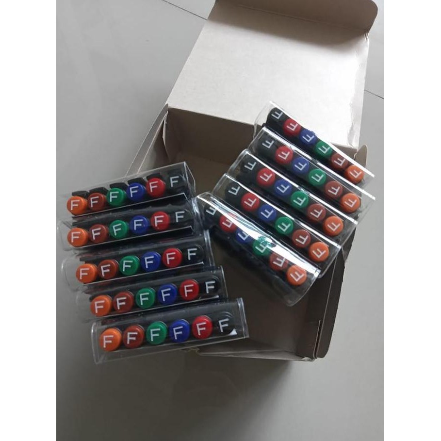 

Spidol Snowman Permanen Ohp / Opf 6 Warna / Set Biru Hijau Hitam Merah Co