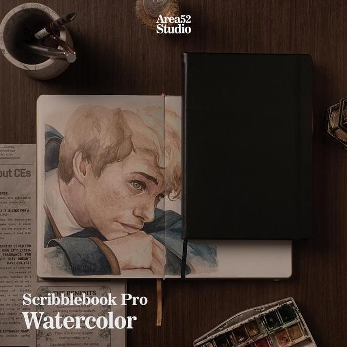 

Scribblebook Pro Watercolor - Sketchbook A5 Co