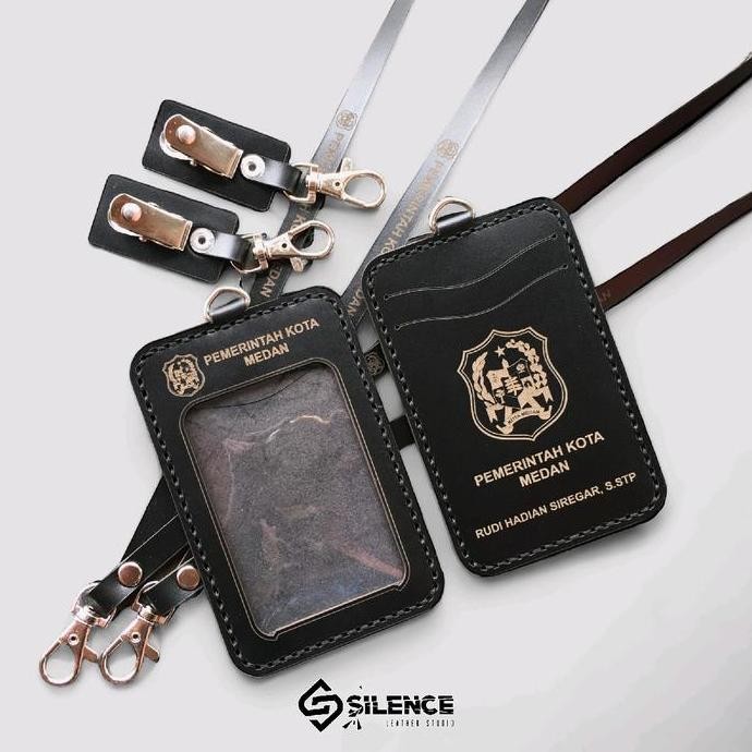 

Id Card Holder Kulit | Holder Id Card Kulit | Tali Lanyard Id Card Kulit Custom | 2Layers Co