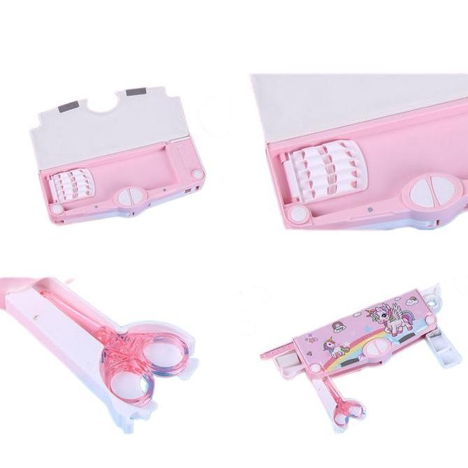 

Kedaibutik Kotak Pensil Multifungsi Motif Unicorn/ Elsa/Spiderman/Captain Amerika / Tempat Pensil Case Anak Lengkap Peruncing Gunting Isolasi Penghapus- Kp011 Co