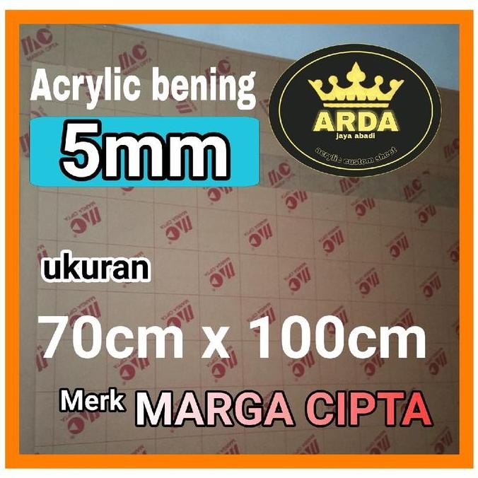 

Akrilik Bening 5Mm 70 X 100 Acrylic Clear Marga Cipta Lembaran Mika Akrilik Paper Stationery Co