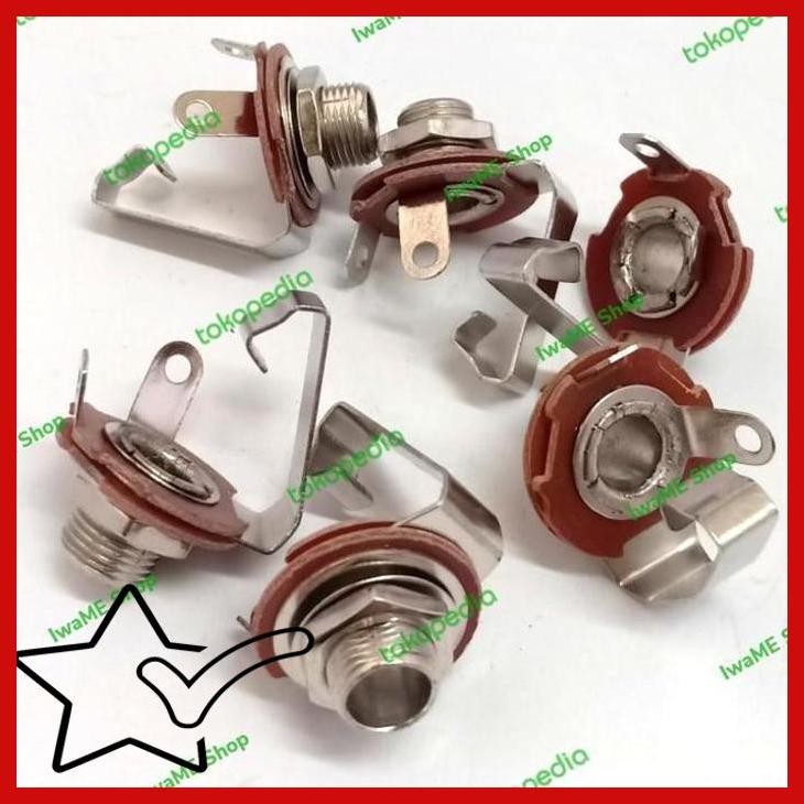 [IWS] SOKET 6.5MM MONO BAUD - AKAI MONO 6.5MM FEMALE