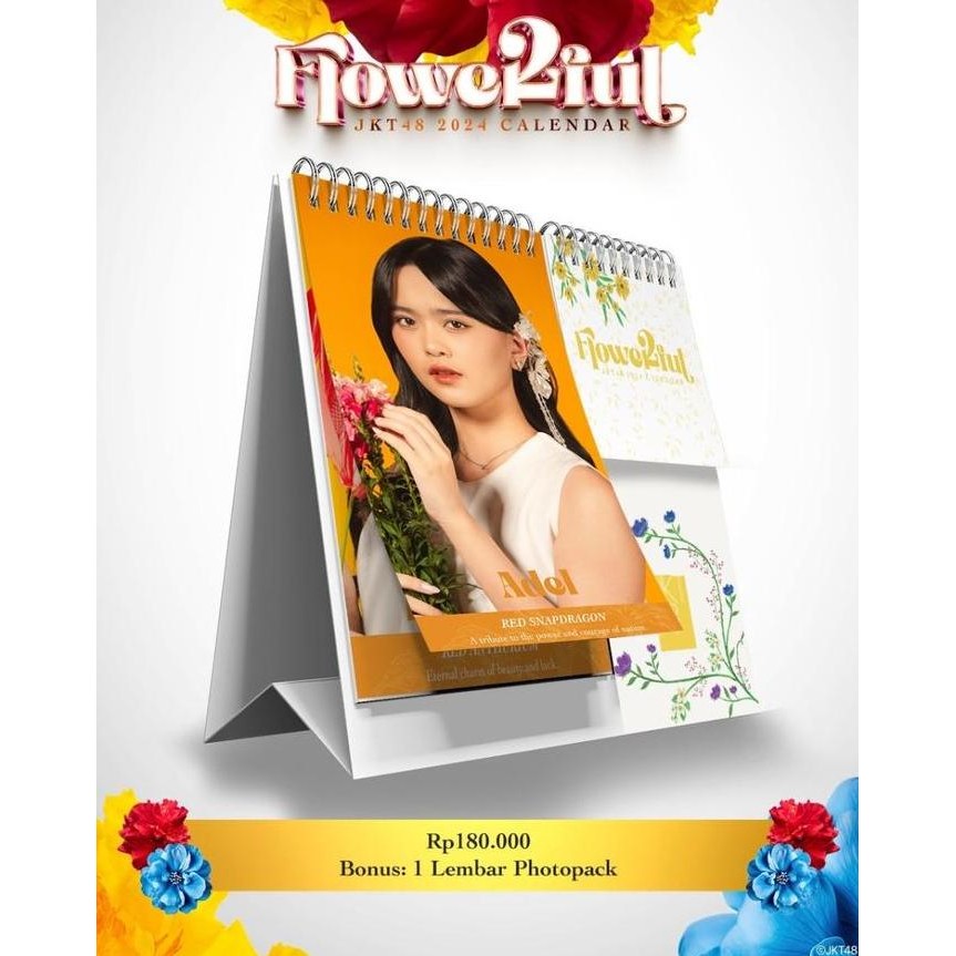 

Jkt48 2024 Calendar Flowerful" Co
