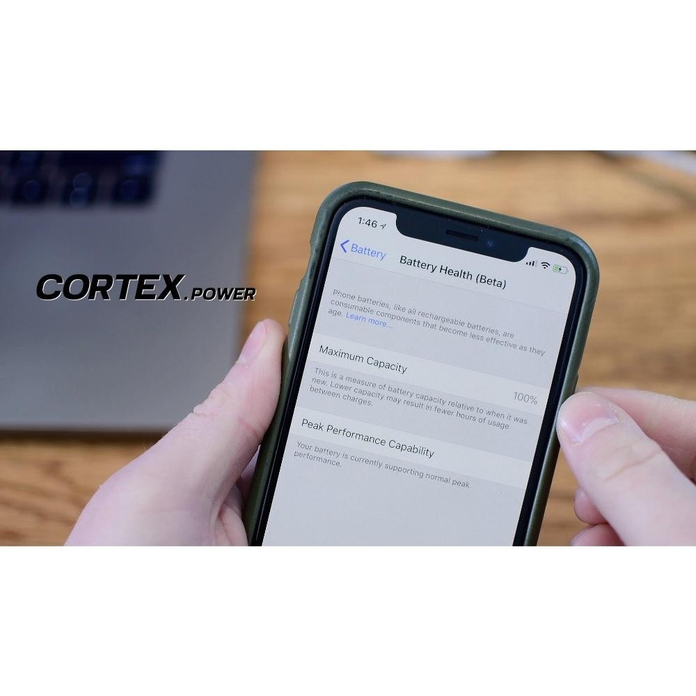 Premium Cortex Power - Baterai Iphone 6S Double Power Ic High & Real Capacity Batre Batrai Baterai B