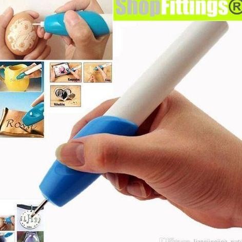 

Pena Alat Ukir Portable Engrave It Electric Carve Tool Pen White X1Pcs Co