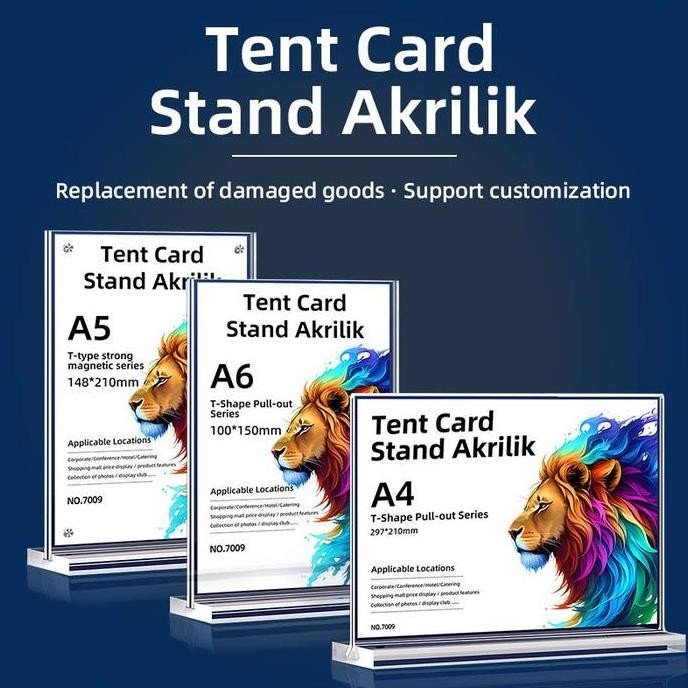 

(Cod)Tempat Brosur A4 Magnetik1.5Mm / Akrilik Tent Card Portrait - Tipe L Magnetik/Tempat Brosur A4 1.5Mm Portrait 2 Sisi / Tent Holder / Tent Card Stand Akrilik Stiker Acrylic Co