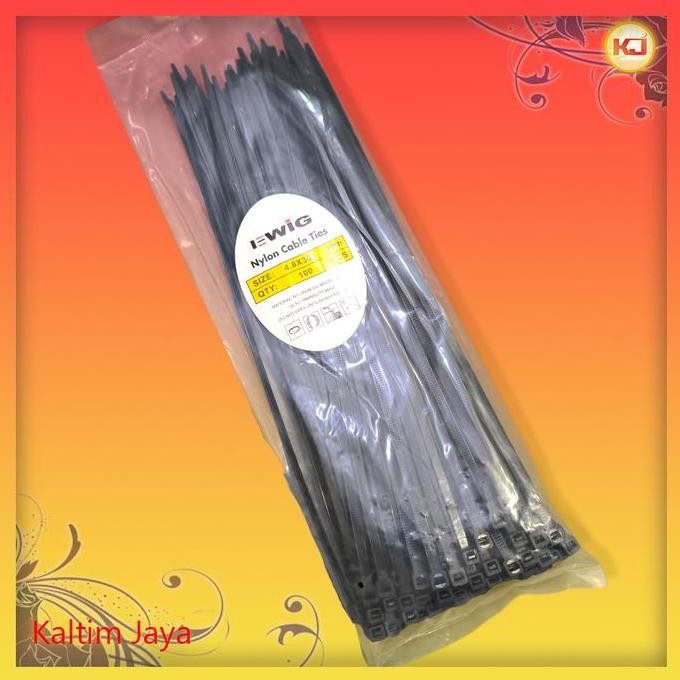 

Kabel Ties 300 X 4.8 (Nylon Cable Ties Pengikat Tis Tie 4.8X300 4.8Mm 4,8 300Mm 30Cm 30 Cm) Co