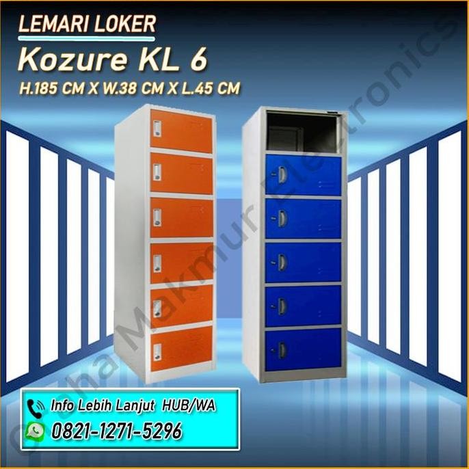 Locker 6 Pintu Kozure Kl 6 Co