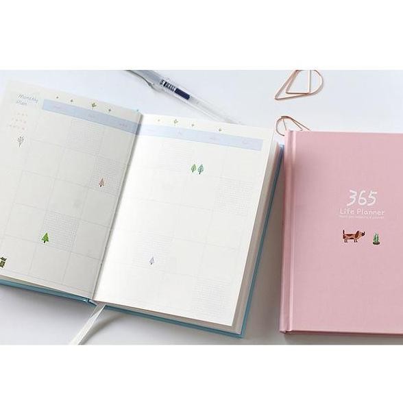 

365 Life Planner Buku Notebook Jurnal Catatan Harian Diary To Do List Kawaii Aesthetic Journal Hb1420 Co