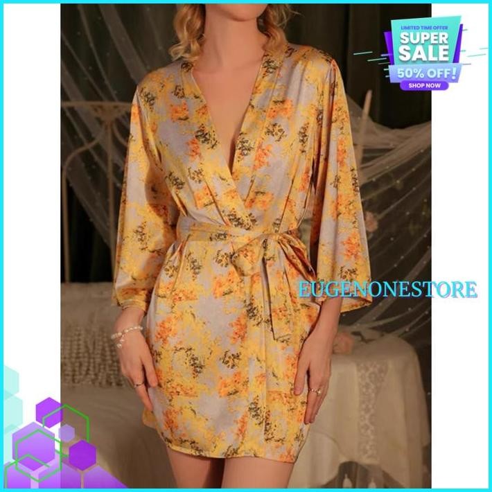 WANITA SEXY KIMONO LINGERIE JAPANESE ANIME SEXY BAJU TIDUR COSPLAY COSTUME A BEST PRODUK