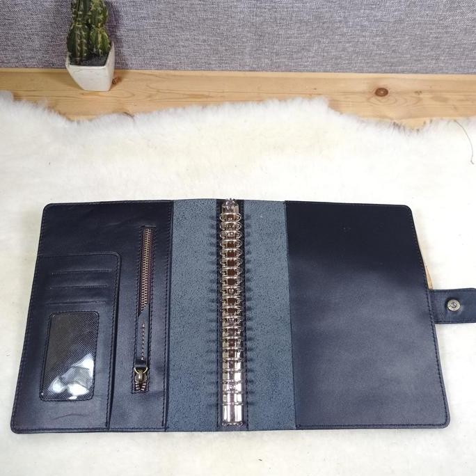 

Cover Binder Agenda Kerja Kulit Sapi Asli Free Grafir Stationery Co