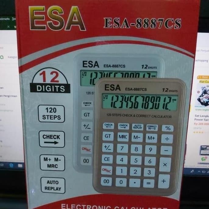 

Electronic Calculator Esa-8887 Co