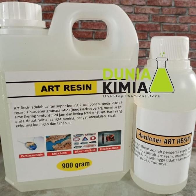 Epoxy Resin Bening - 1.2Kg - Art Resin - Resin Super Bening - Resin Lycal 1011 - Resin River Table C