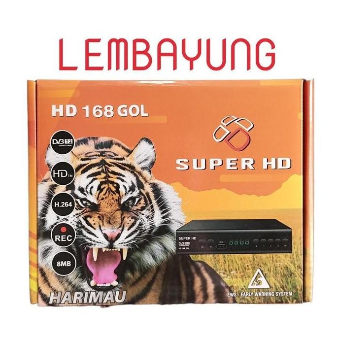 SUPER HD HARIMAU HD-168 GOL Set Top Box TV Receiver