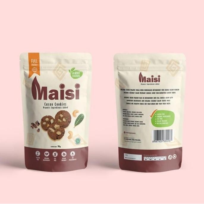 

(Allthebest) Kukis Cokelat Bebas Gluten 90g - Maisi