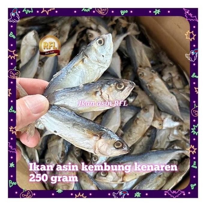 

Ikan Asin Kembung Kanaren Super 250Gram