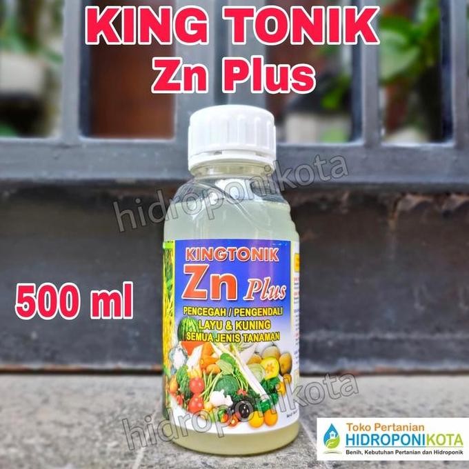 Pupuk King Tonik Zn Plus Cair 500 Ml - Pupuk Tanaman