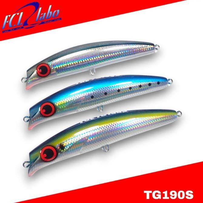 Terlaris  Fcl Labo Tg190S Sinking Popper 100G 190Mm