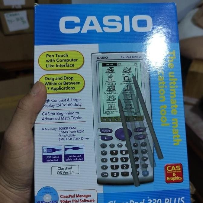 

Kalkulator Casio Class Pad 330 Plus With Pen Touch Co