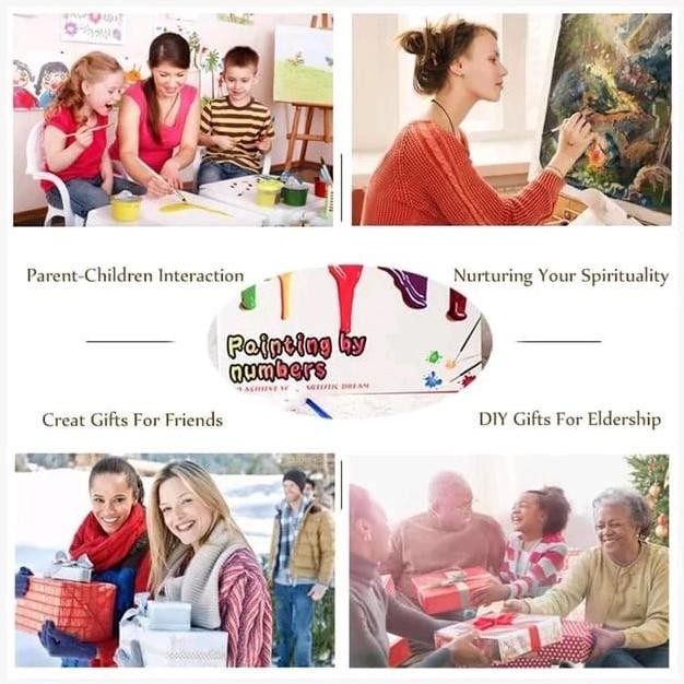 

Lukisan Kanvas Ukuran 40x50 Painting By Numbers HI